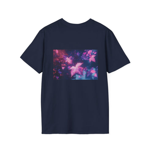 Levitating Neon Leaves Dreamscape Tee.
