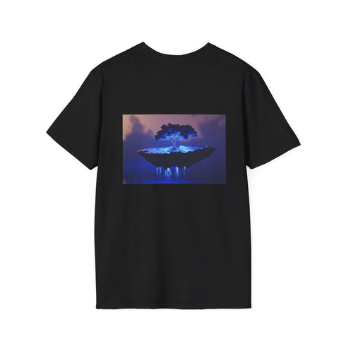 Levitating Tree Graphic T-Shirt Design