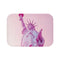 "Liberty Torch Bath Mat: Illuminate Your Bathroom"