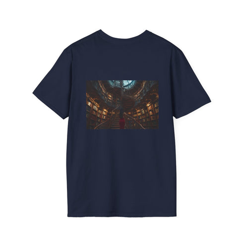 Library Spiral Staircase Tee Shirt