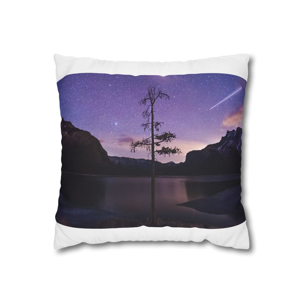 "Lifelight Lens Astro Pillowcase: Minnewanka Tree"