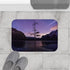 Lifelightlens Astro Minnewanka Tree Luxury Memory Foam Bath Mat - Bathroom Lifestyle View