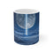 Light Beam Moon Coffee Mug