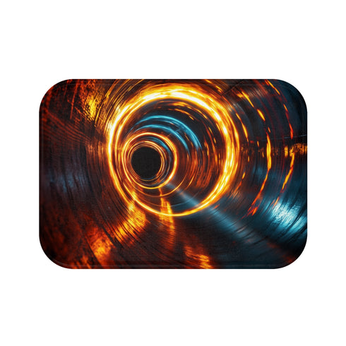 Light-Up Black Hole Bath Mat