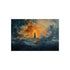 Lighthouse Floating Above Stormy Seas