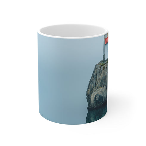 Lighthouse Floating Rock Coffee Mug