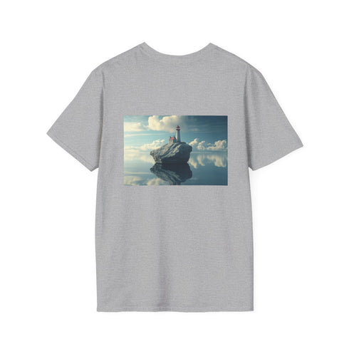 Lighthouse Floating Rock Graphic Tee