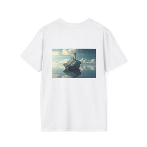 Lighthouse Floating Rock Graphic Tee