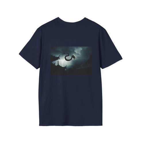 Lightning Dragon Storm Fantasy T-Shirt