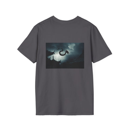 Lightning Dragon Storm Fantasy T-Shirt