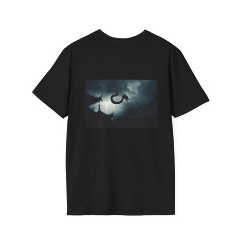 Lightning Dragon Storm Fantasy T-Shirt