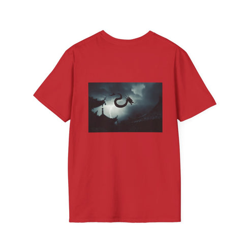 Lightning Dragon Storm Fantasy T-Shirt