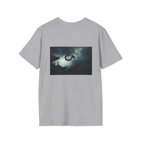 Lightning Dragon Storm Fantasy T-Shirt