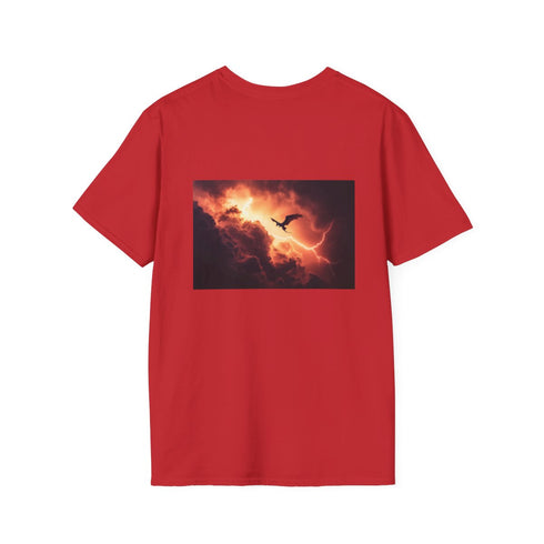 Lightning Dragon Storm Flying T-Shirt
