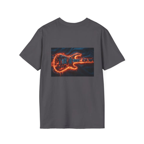 Lightning Electric Guitar Graphic Tee
