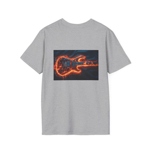 Lightning Electric Guitar Graphic Tee