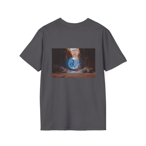 Lightning Orb Canyon T-Shirt Design