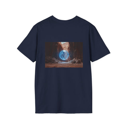 Lightning Orb Canyon T-Shirt Design