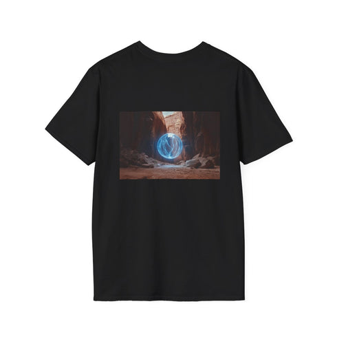 Lightning Orb Canyon T-Shirt Design