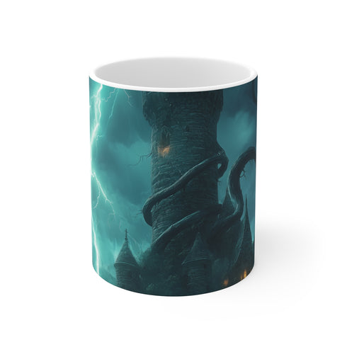 Lightning Serpents Tower Coffee Mug