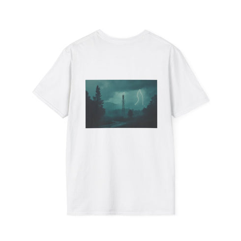 Lightning Storm Radio Tower T-Shirt