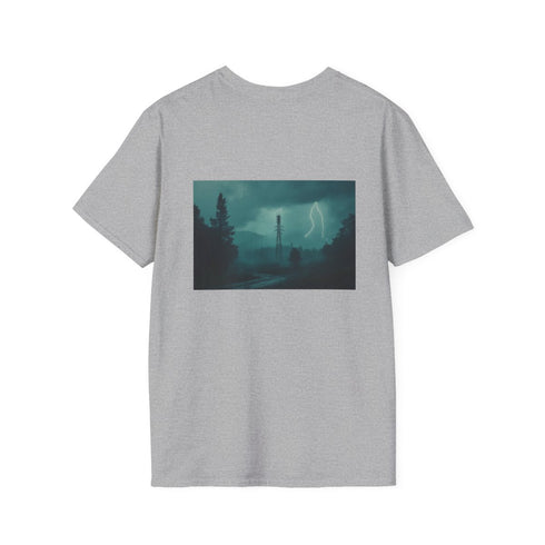 Lightning Storm Radio Tower T-Shirt