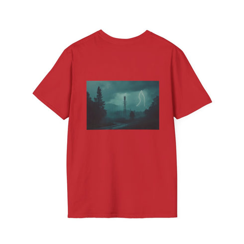 Lightning Storm Radio Tower T-Shirt