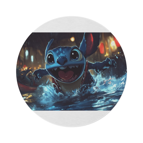 "Lilo & Stitch Adventure Round Rug"