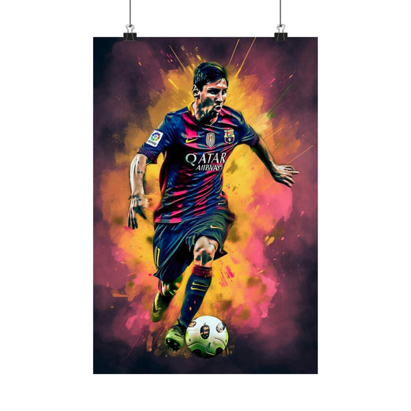 Lionel Messi Barcelona Poster