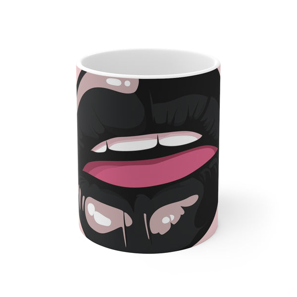 "Lipstick Lips Coffee Mug"