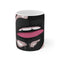 "Lipstick Lips Coffee Mug"