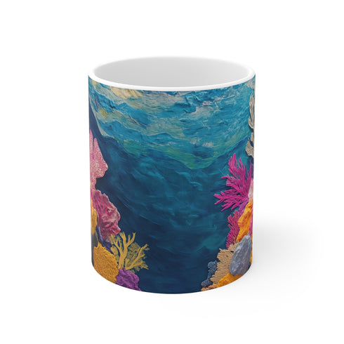 "Living Coral Reef Mug"