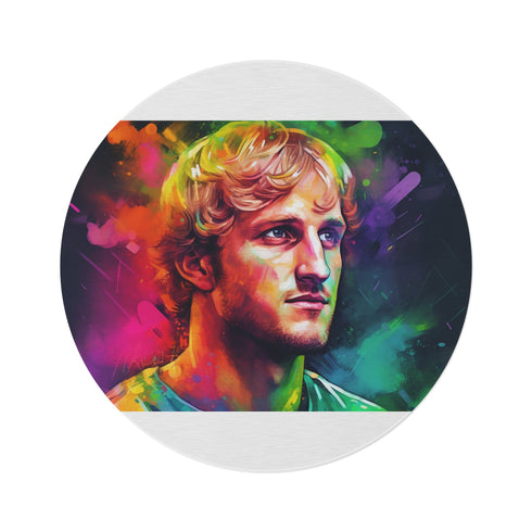 "Logan Paul Round Rug: Bring Home the Maverick Vibe!"
