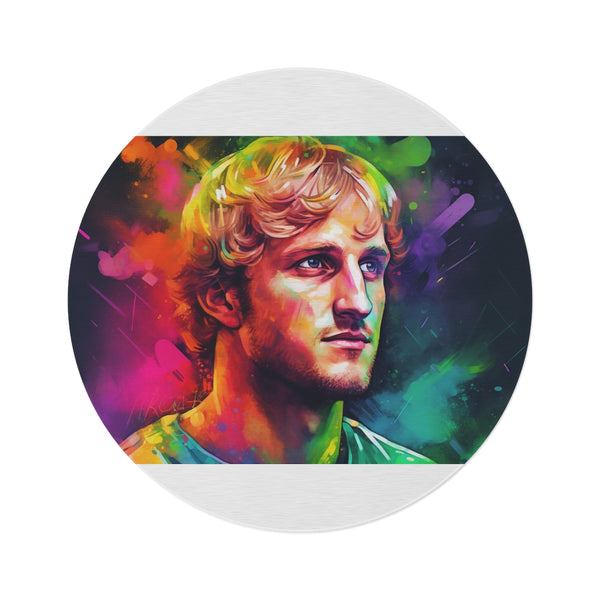 "Logan Paul Round Rug: Bring Home the Maverick Vibe!"