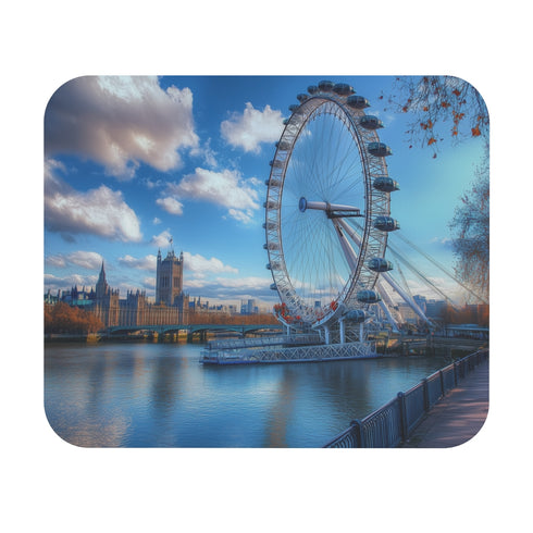 London Eye Painting Mouse Pad