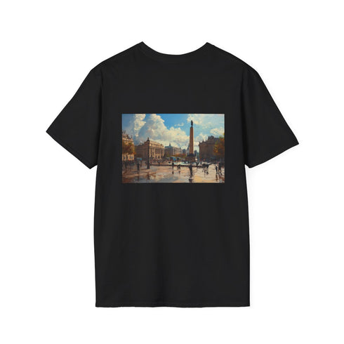 London Masterpiece Tee - Trafalgar Square Painting
