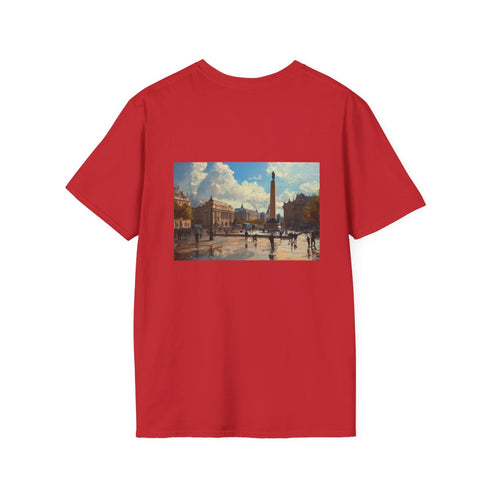 London Masterpiece Tee - Trafalgar Square Painting