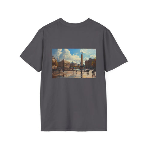 London Masterpiece Tee - Trafalgar Square Painting
