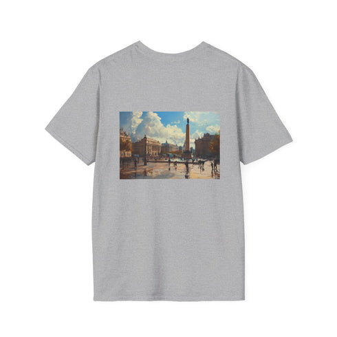 London Masterpiece Tee - Trafalgar Square Painting
