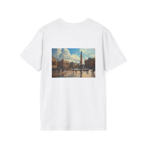 London Masterpiece Tee - Trafalgar Square Painting