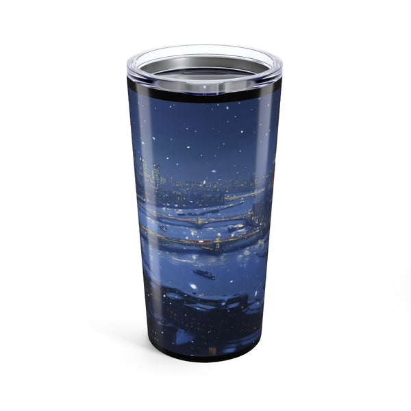London Snow Night Drinking Bottle: Hydrate in Style