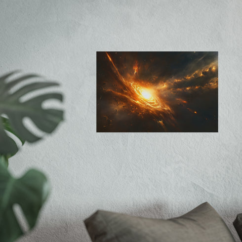 Lost Astronaut Observes Distant Supernova