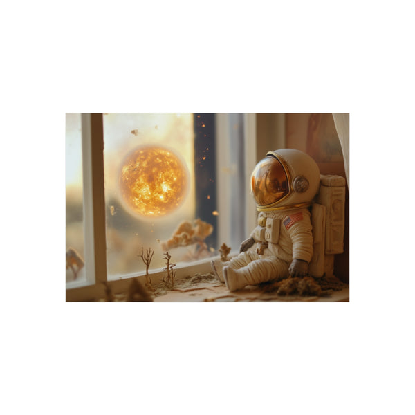 Lost Astronaut Stares at Supernova