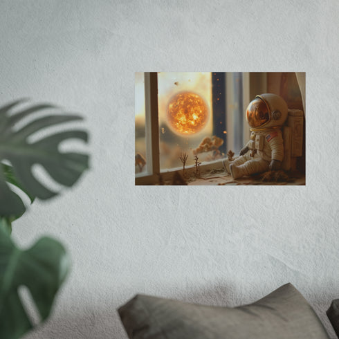 Lost Astronaut Stares at Supernova