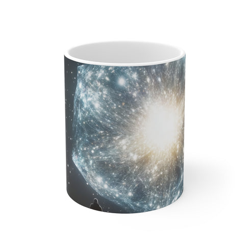 "Lost Astronaut Supernova Coffee Mug"