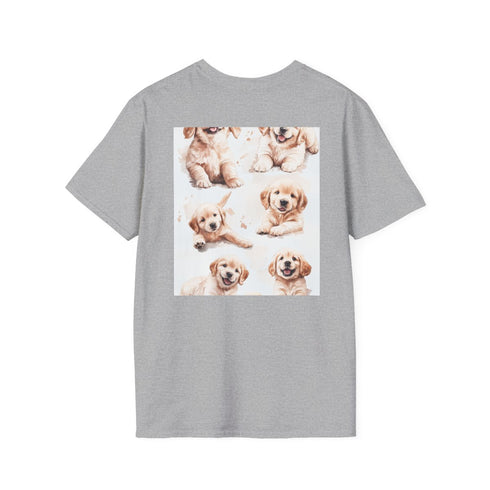Lovable Lab Pup Watercolor Tee