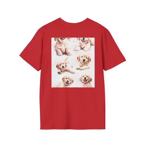 Lovable Lab Pup Watercolor Tee