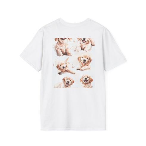 Lovable Lab Pup Watercolor Tee