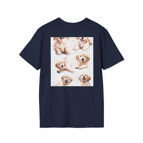 Lovable Lab Pup Watercolor Tee