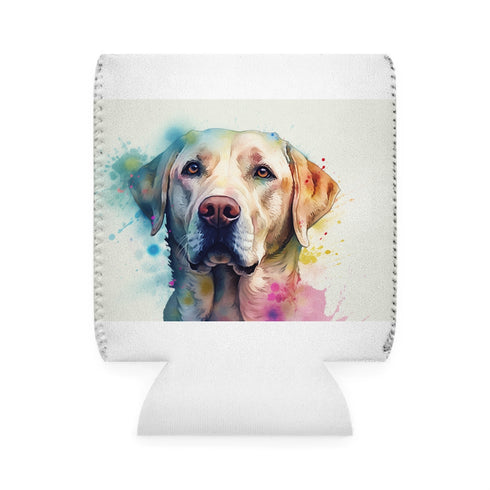 Lovable Labrador Can Cooler Sleeve